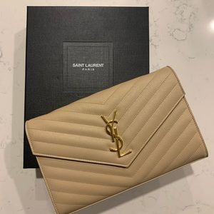 *SOLD* YSL Monogram Wallet on a Chain
